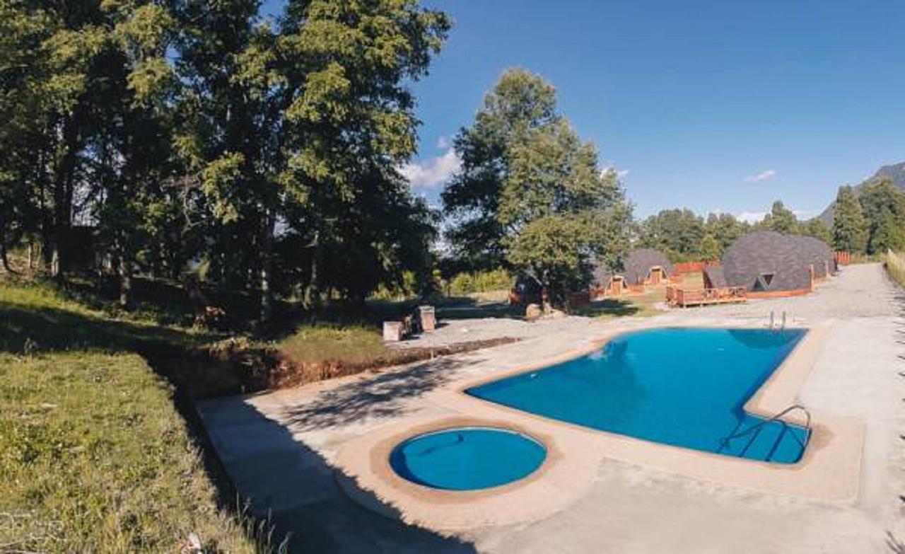 Domos Elohim Villa Pucón Exteriör bild